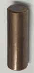 Zierhülse, Aufsteckhülse für Einbohrbänder nostalgische, Messing patiniert, Innendurchmesser 14mm