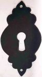 Schlüsselschild Eisen gerostet, in Handarbeit gefertigtes Schild, Einzelstück, nur 1 x verfügbar (HL)