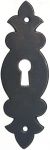 Schlüsselschild Eisen gerostet,in Handarbeit gefertigtes Schild, nur noch 2 Stück verfügbar (HL)
