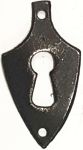 Schlüsselschild Eisen gerostet, in Handarbeit gefertigtes Schild, nur noch 3 Stück verfügbar (HL)