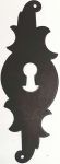 Schlüsselschild Eisen gerostet, in Handarbeit gefertigtes Schild, nur noch 2 Stück verfügbar (HL)