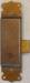 Schrankschloss, altvermessingt, Dorn: 18 mm, antik, alt (L)