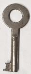 Schlüssel antike alte Form, aus Eisen mit gefrästem Chubbart für Schließung 1 zierlich