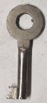 Schlüssel antike alte Form, aus Eisen mit gefrästem Chubbart für Schließung 3 zierlich