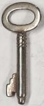 Schlüssel antike alte Form, aus Eisen vernickelt mit gegossene Schließung, nur noch 2 Stück verfügbar