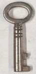 Schlüssel antike alte Form, aus Eisen vernickelt mit gegossene Schließung, nur noch 3 Stück verfügbar