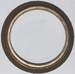 Kapitell alt, Messing gegossen und schön patiniert, 54x20mm, Einzelstück, nur noch 1 Stück verfügbar, Restposten