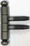 Einbohrband antik, alt, Eisen altgrau, Länge: 60mm, Aussenduchmesser: 11mm, nur noch 2 Stück verfügbar