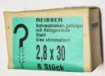 Schraubhaken mit Holzgewinde Stahl blau chromatiert, noch 4 Packungen a 8 Stück erhältlich