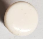 Beinknopf weiß, Ø 10mm, antiker Möbelknopf aus Tierknochen, nur 1 Stück verfügbar