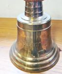 Glocke, Messingglocke mit Holzgriff, 