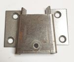 Keilbeschlag Oberteil, Eisen roh. Aus Blech gestanzt und geprägt, nur noch 1 Stück verfügbar, Restposten