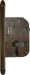 Einsteckschloß, Dorn 12mm, rechts, mit Zuhaltungen