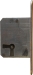 Einsteckschloß, Dorn 20mm, links, mit Zuhaltungen